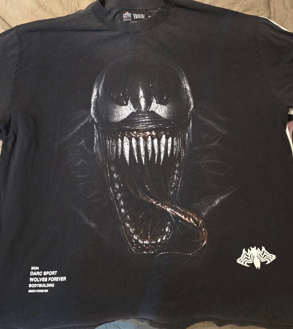 DARC SPORT X MARVEL SPIDER-MAN VENOM "SYMBIOTE" X LARGE